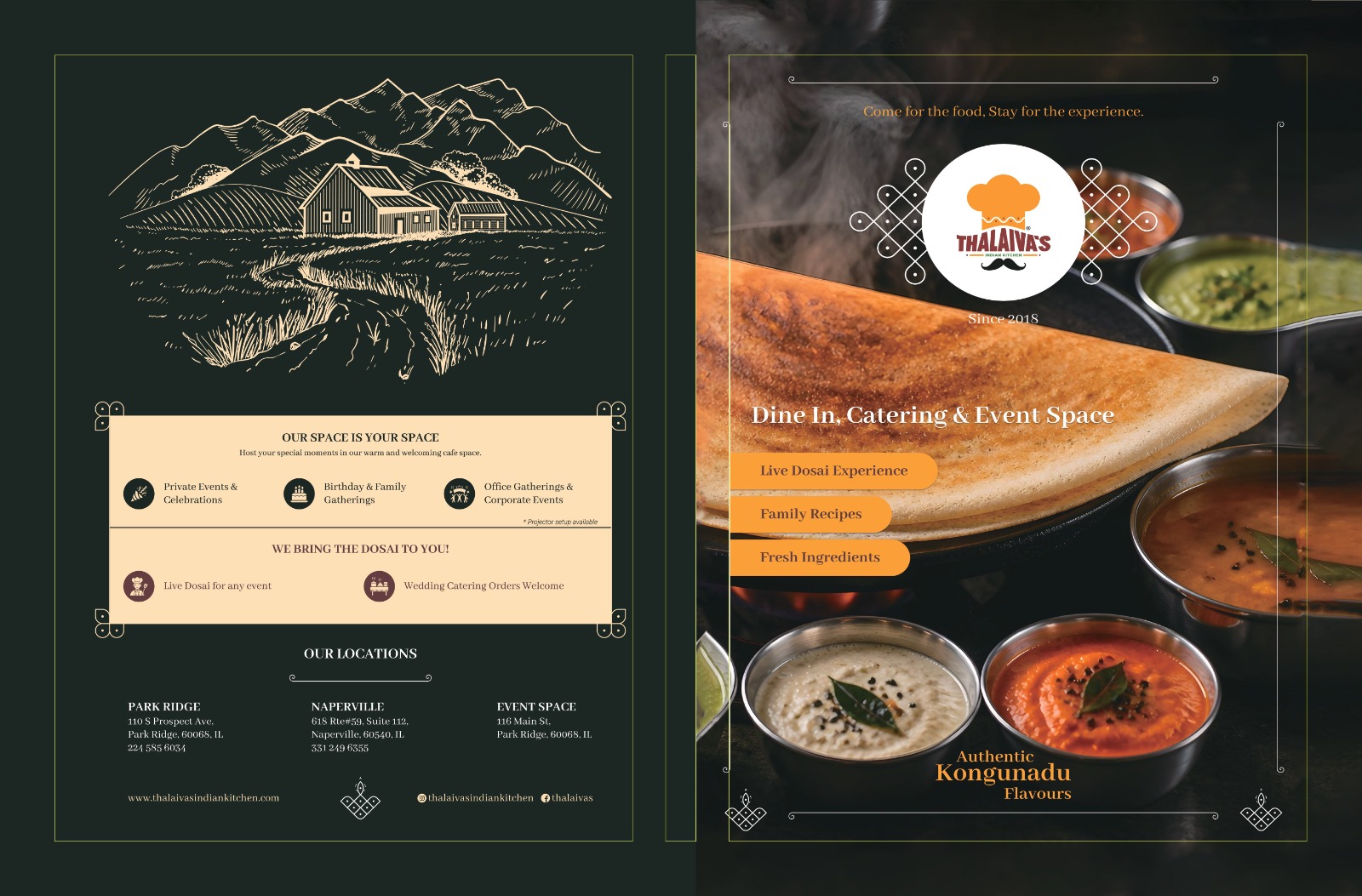 Menu Front